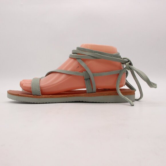 Satirisan Dalia Strappy Leather Sandals Gray Women's Size EU 40 Casual Shoes - Picture 4 of 10